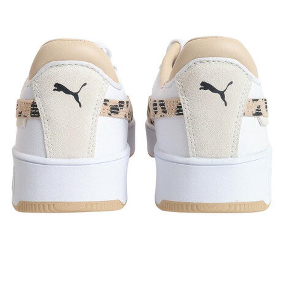 プーマ（PUMA）（レディース）スニーカー カリーナ ストリート アニマル ホワイト 39194001 スポーツ ウォーキング シューズ タウン 普段使い 厚底
