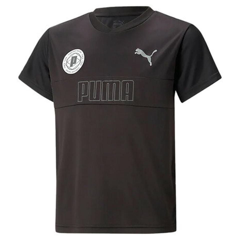 【20%OFFクーポン対象!5/25まで】プーマ(PUMA)(キッズ)半袖Tシャツ キッズ 黒 ボーイズ ACTIVE SPORTS 675822 01 BLK