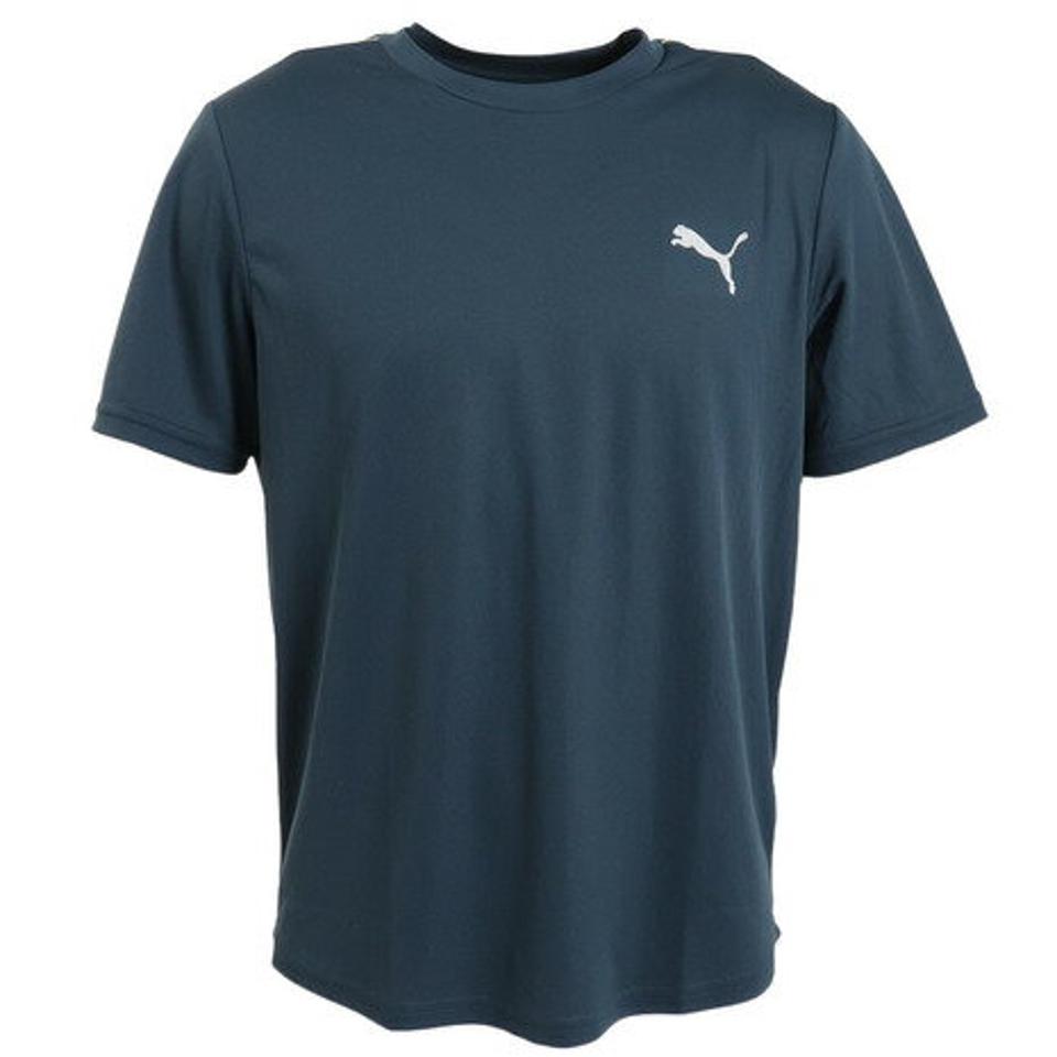 プーマ（PUMA）（メンズ）RUN ドライプラス 半袖Tシャツ 523773 16 DGRY