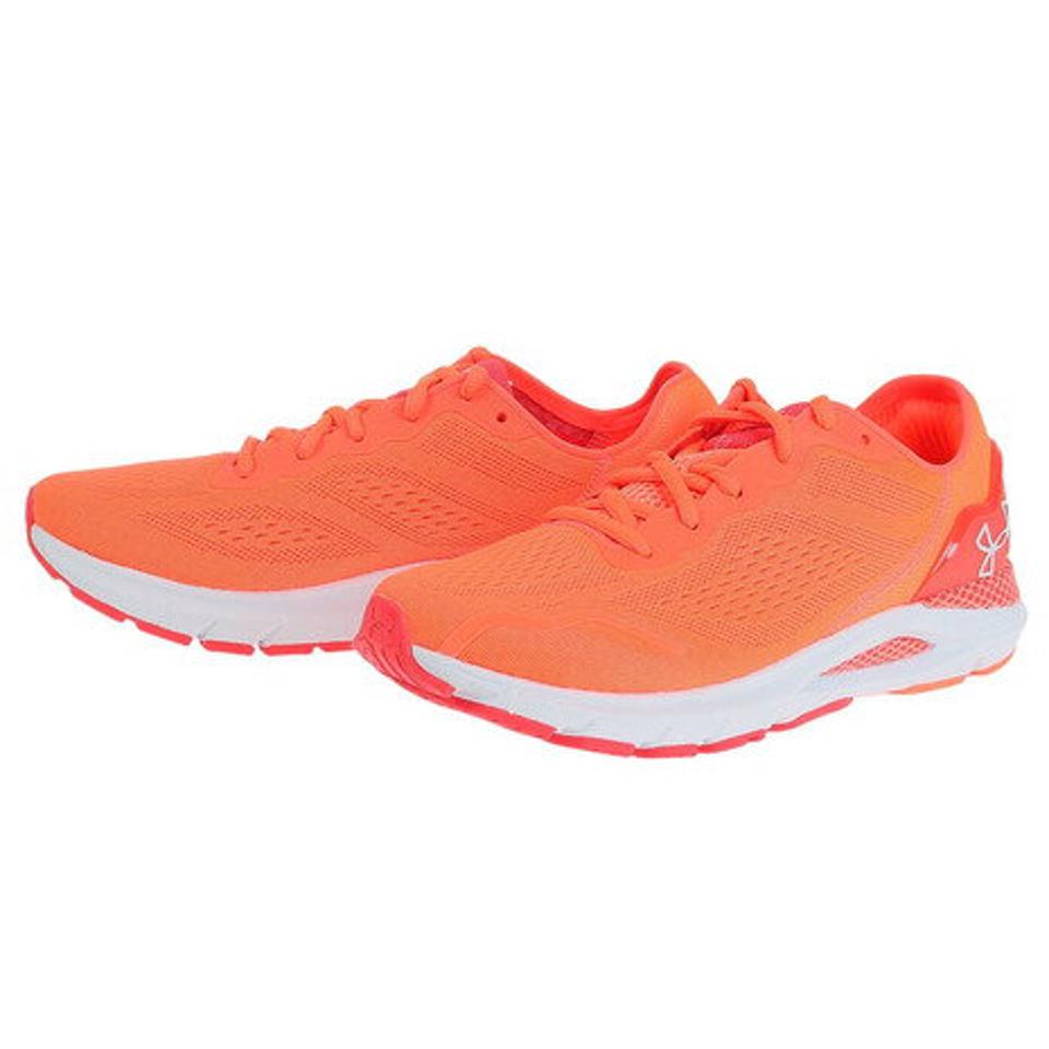 【3/25 24h限定 エントリー＆対象3店舗買い回りで最大P10倍！】アンダーアーマー（UNDER ARMOUR）（メンズ）ランニングシューズ ホバー ソニック 6 ワイド 2E オレンジ 3026821 800 スニーカー トレーニング ジョギング