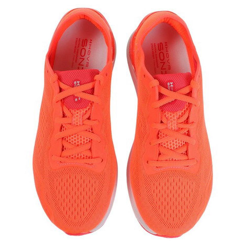 【3/25 24h限定 エントリー＆対象3店舗買い回りで最大P10倍！】アンダーアーマー（UNDER ARMOUR）（メンズ）ランニングシューズ ホバー ソニック 6 ワイド 2E オレンジ 3026821 800 スニーカー トレーニング ジョギング