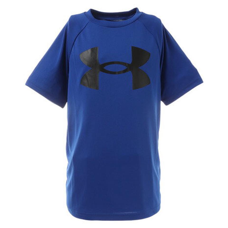 【3/10 24h限定 エントリー＆対象3店舗以上買い回りで最大P10倍！】アンダーアーマー（UNDER ARMOUR）（キッズ）ボーイズ テック ビッグロゴ 半袖 Tシャツ 1363283 400