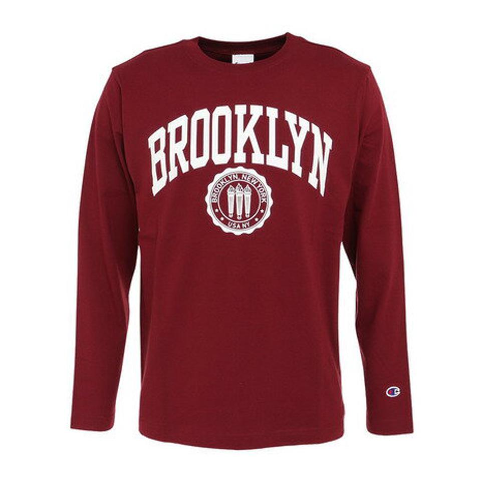 【10%OFFクーポン対象！8/10まで】チャンピオン-ヘリテイジ（CHAMPION-HERITAGE）（メンズ）長袖Tシャツ メンズ BA COLLEGE PRINT C3-X414 970