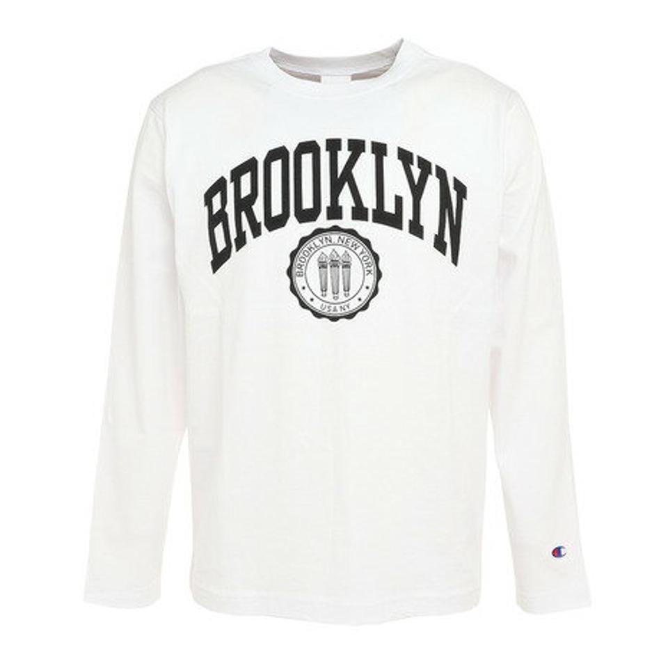 【20%OFFクーポン対象！8/10まで】チャンピオン-ヘリテイジ（CHAMPION-HERITAGE）（メンズ）長袖Tシャツ メンズ BA COLLEGE PRINT C3-X414 011