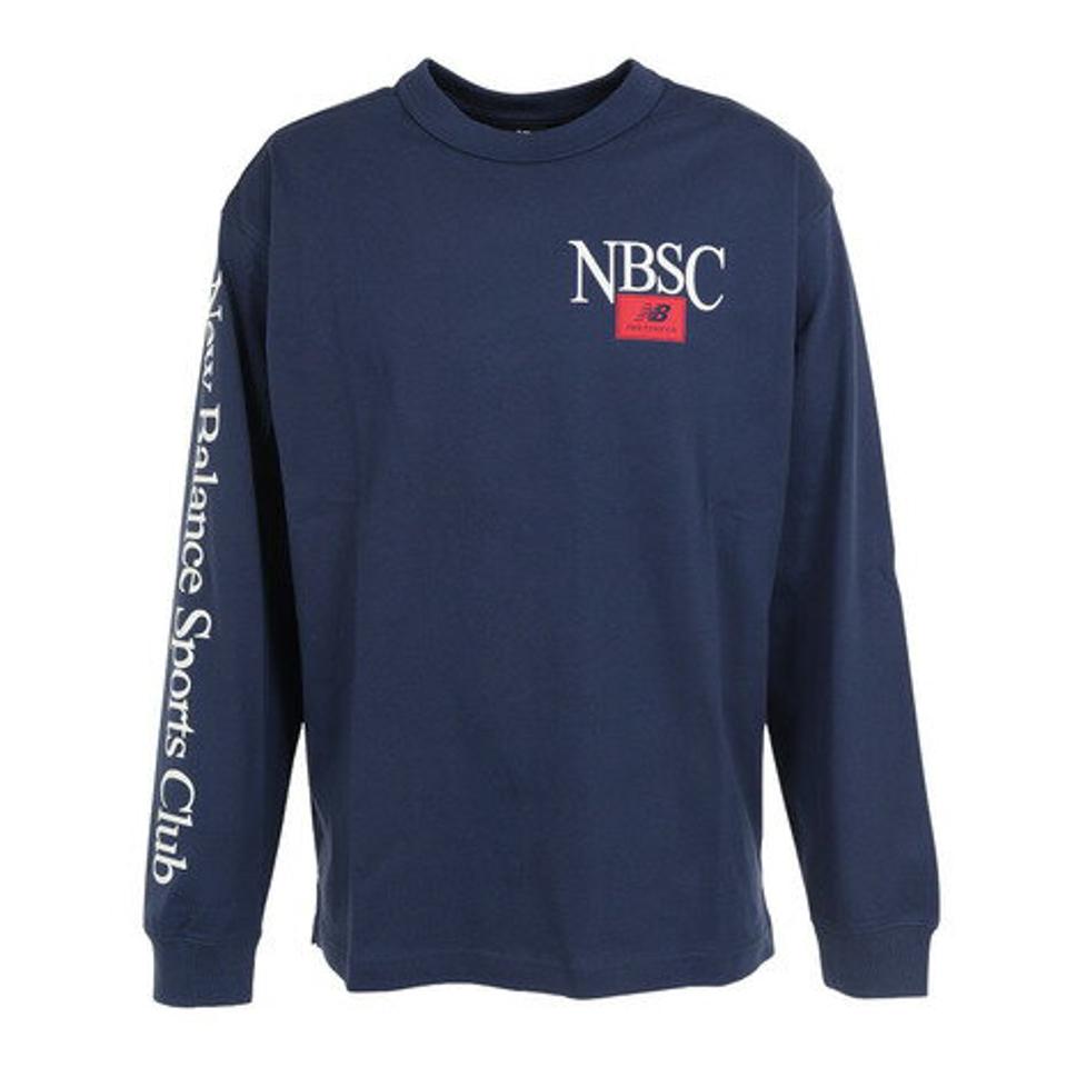 ニューバランス（new balance）（メンズ）長袖Tシャツ メンズ Sports Club MT31557NNY