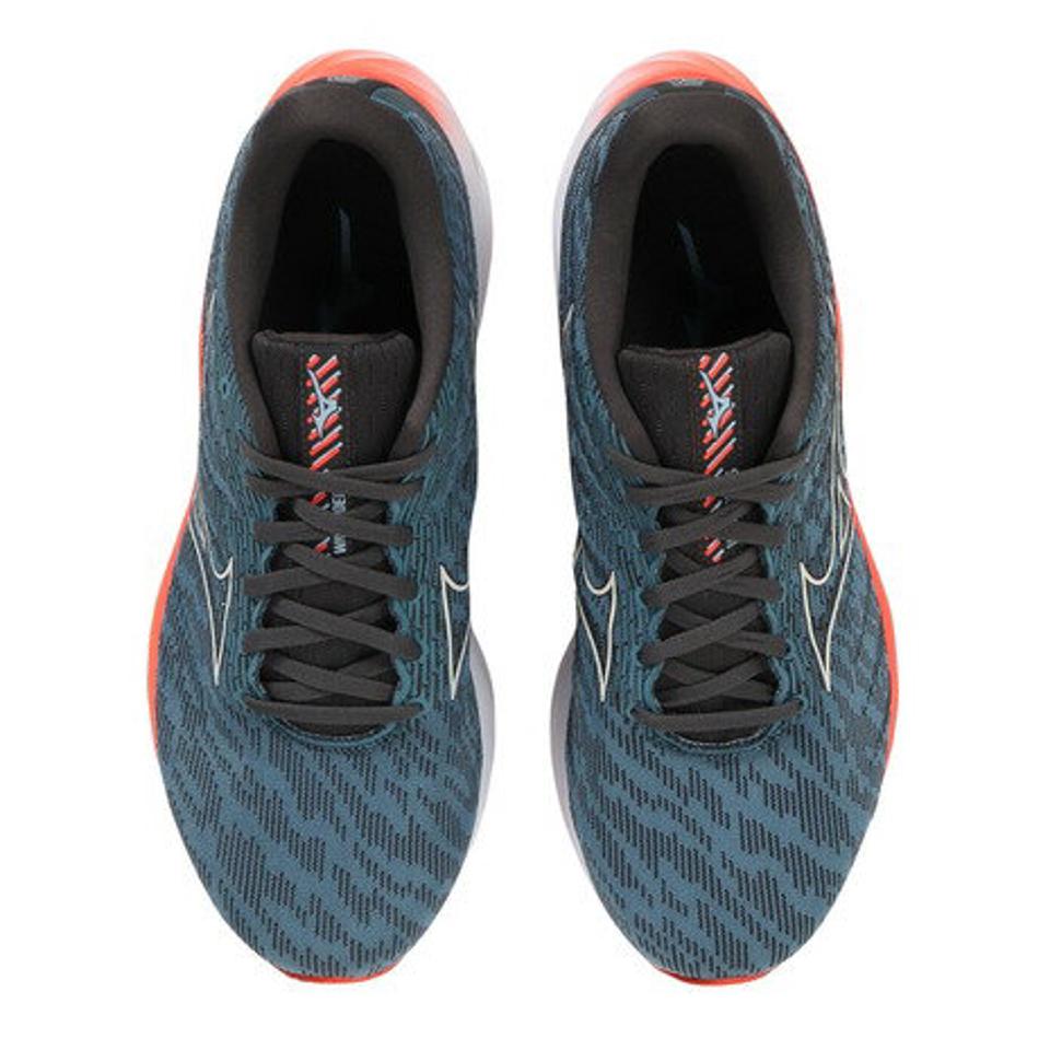 ミズノ（MIZUNO）（メンズ）ランニングシューズ ウエーブライダー26 SW J1GC2204 スニーカー ジョギング トレーニング 幅広 クッション
