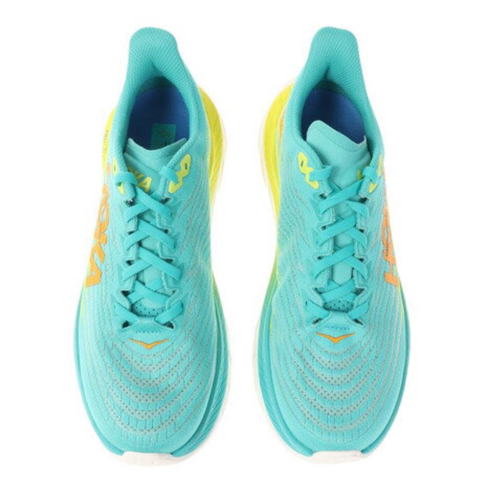 ホカ（HOKA）（メンズ）ランニングシューズ マッハ 5 ターコイズ 1127893-CEPR スニーカー トレーニング ジョギング ロード 厚底