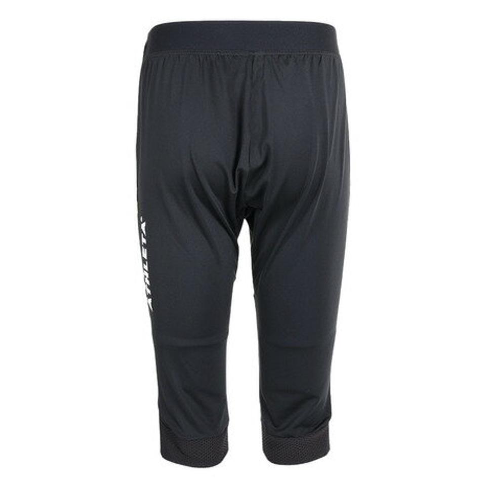 【11/5 24h限定 エントリー＆対象4店舗買い回りで最大P10倍！】アスレタ（ATHLETA）（メンズ）サッカー フットサルウェア スリムジャージ3/4パンツ 2387 BLK