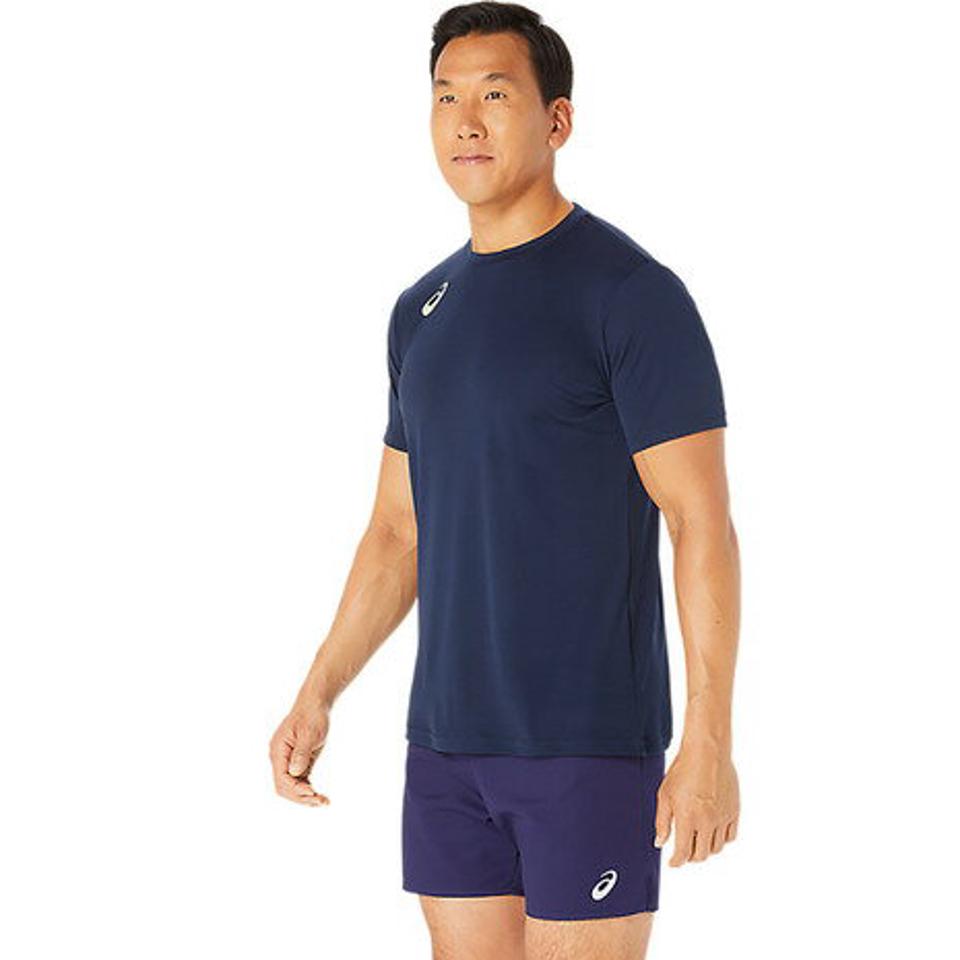 アシックス（ASICS）（メンズ）バレーボールウェア ドライプリント半袖シャツ 2051A332