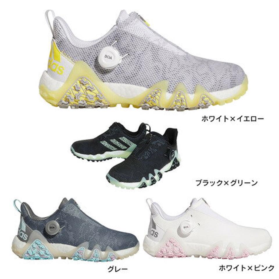 アディダス（adidas）（レディース）ゴルフシューズ コードカオス22 BOA GX3940 GX3944 GX3943 GX3942 IF1044