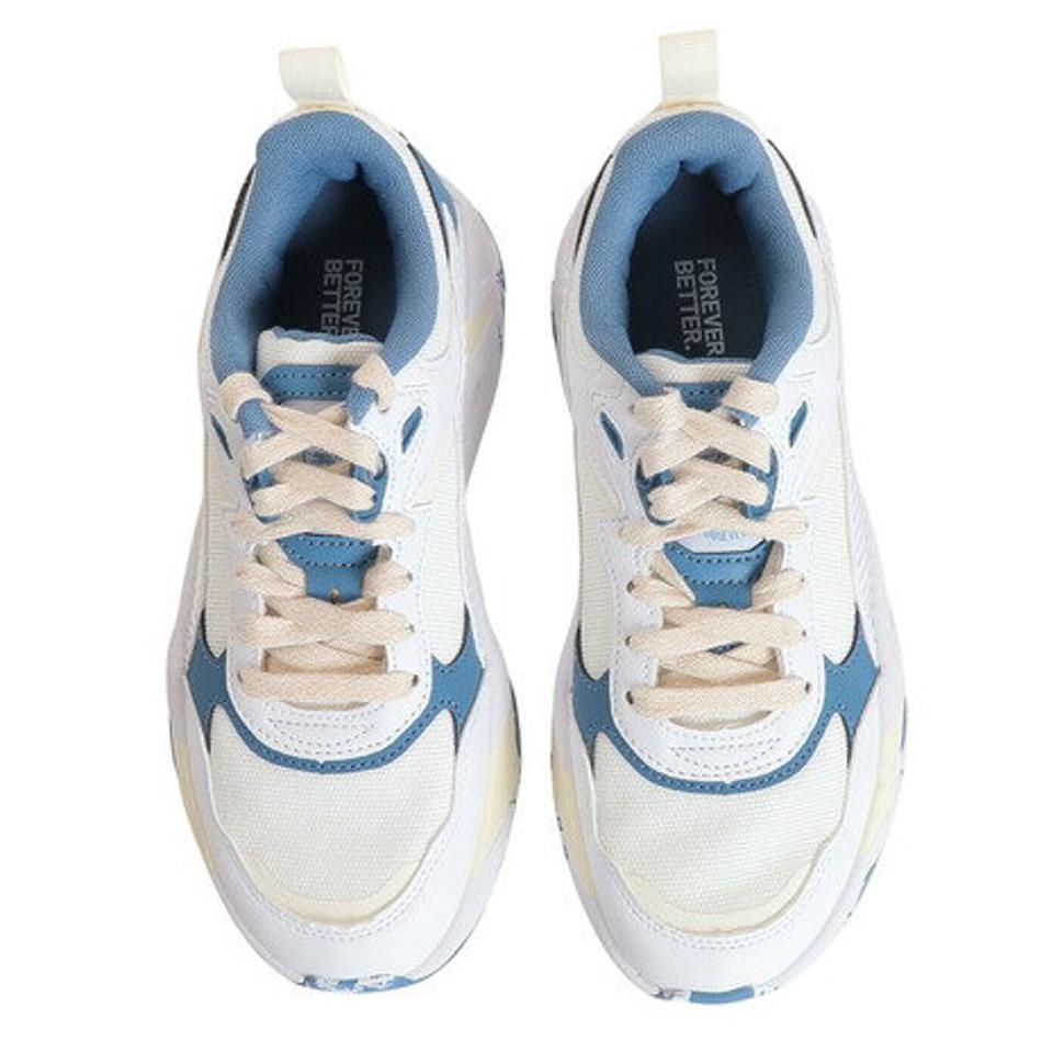 【20%OFFクーポン対象！6/10まで】プーマ（PUMA）（レディース）スニーカー トリニティ ベター ホワイト ブルー 38929001 スポーツ ウォーキング シューズ タウン 普段使い 厚底