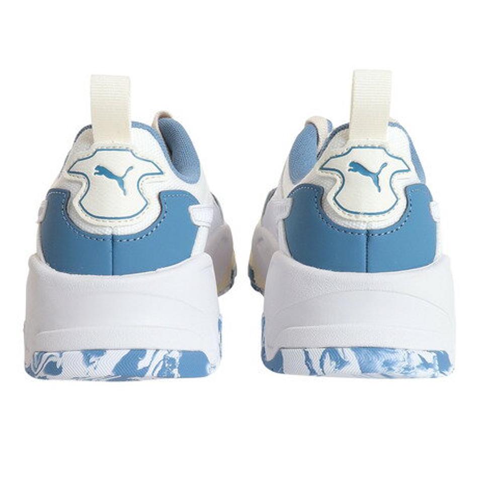 【20%OFFクーポン対象！6/10まで】プーマ（PUMA）（レディース）スニーカー トリニティ ベター ホワイト ブルー 38929001 スポーツ ウォーキング シューズ タウン 普段使い 厚底
