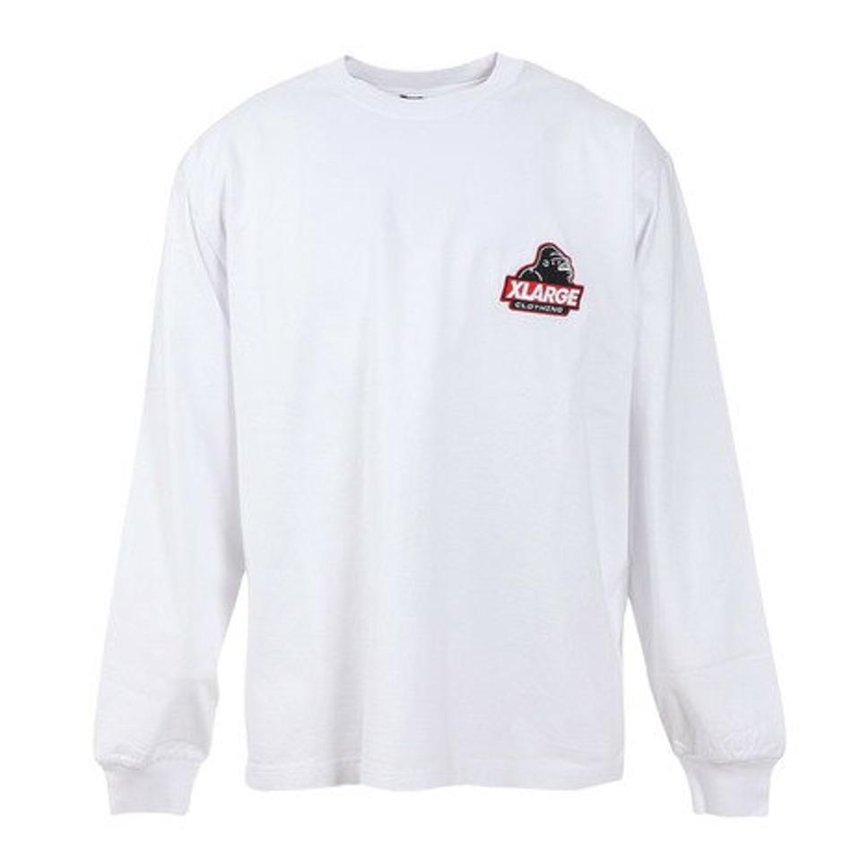 【5/10 24h限定 エントリー&対象3店舗買い回りで最大P10倍!】エクストララージ(XLARGE)(メンズ、レディース)OLD OG 長袖Tシャツ 101231011011-WHITE