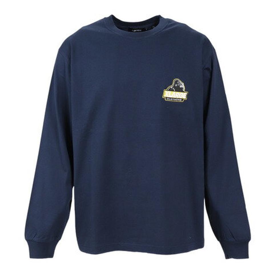 【10/5 24h限定 エントリー&対象3店舗買い回りで最大P10倍!】エクストララージ(XLARGE)(メンズ、レディース)OLD OG 長袖Tシャツ101231011011-NAVY