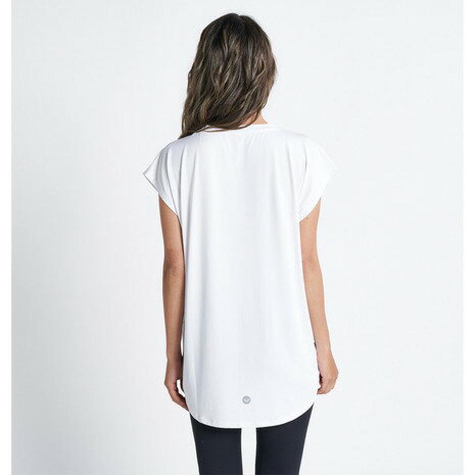 ロキシー(ROXY)(レディース)水陸両用 速乾 UVカット Tシャツ FAMILY 23SPRST231534WHT