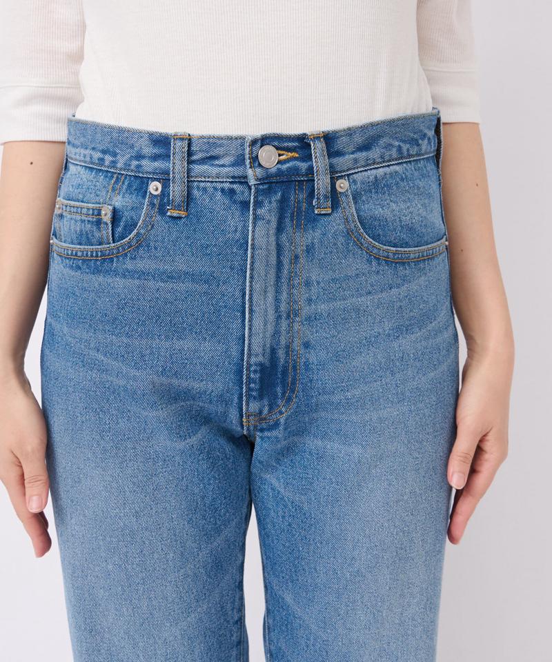 【全骨格美脚見え！】slit DENIM