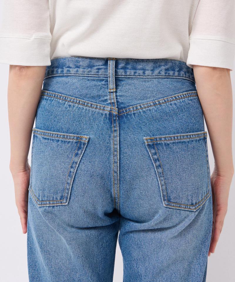 【全骨格美脚見え！】slit DENIM