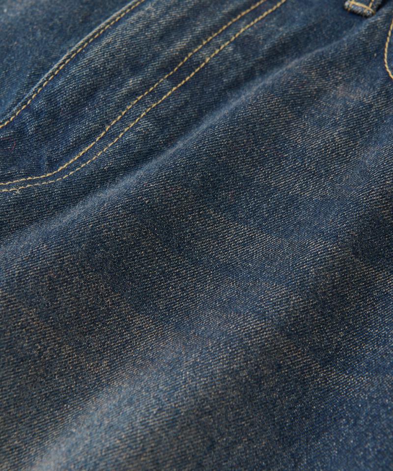 【全骨格美脚見え！】slit DENIM