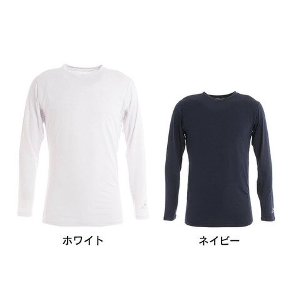 クランク（CLUNK）（メンズ）ゴルフウェア インナー 抗菌防臭 接触冷感 Vネック 長袖アンダーシャツ CL5MTU08