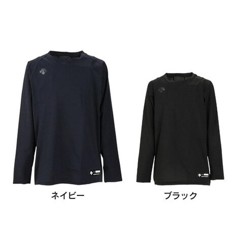デサント（DESCENTE）（キッズ）野球ユニフォーム 練習着 ジュニア丸首長袖アンダーシャツ JSTD-771B