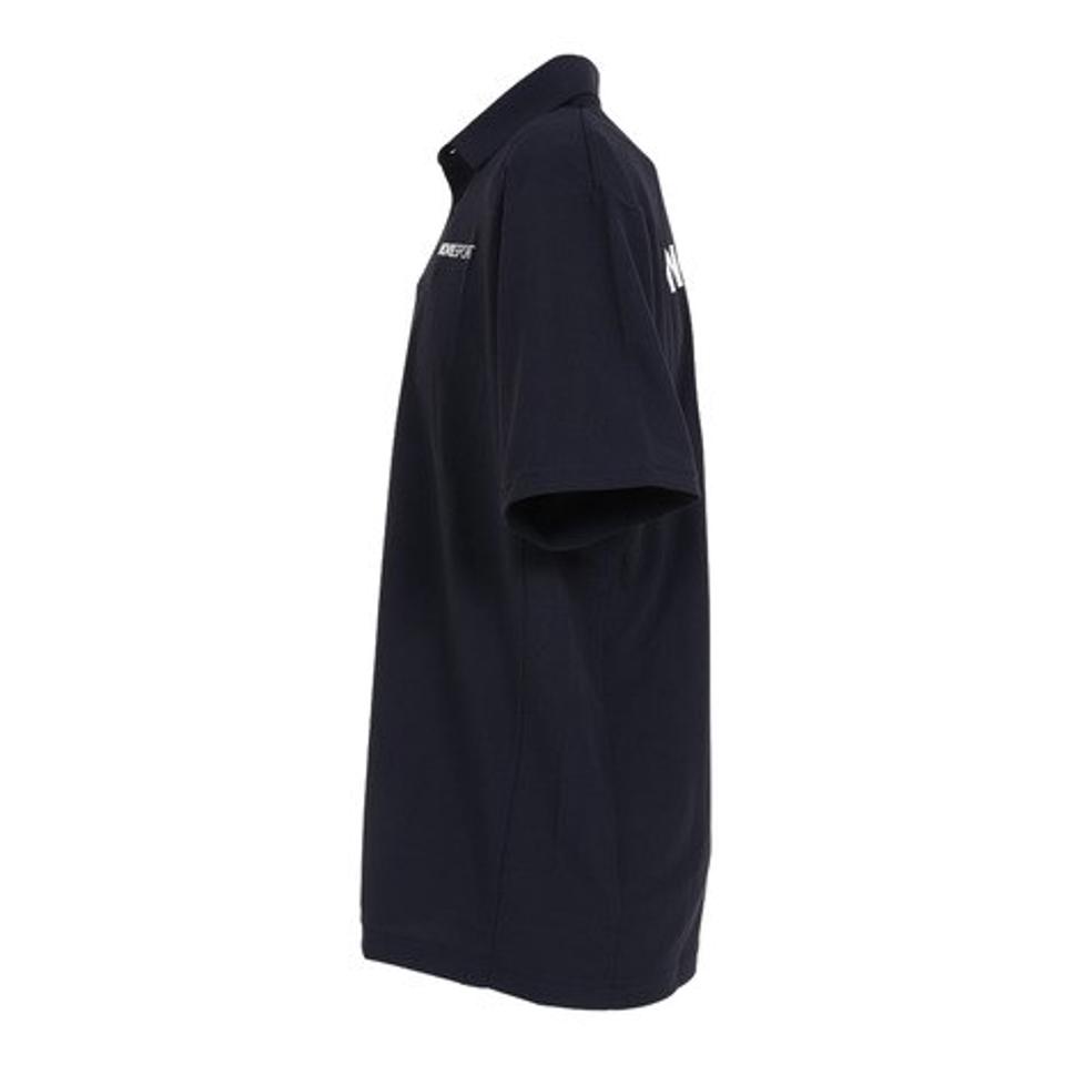 デサント（DESCENTE）（メンズ）半袖ポロシャツ メンズ SUNSCREEN ミニ鹿の子 バックロゴ DMMVJA72 NV