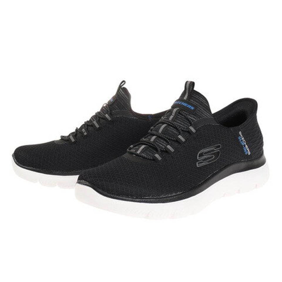 スケッチャーズ（SKECHERS）（メンズ）カジュアルシューズ スリップインズ サミッツ ハイ レンジ ブラック 232457-BLK スニーカー ウォッシャブル 軽量
