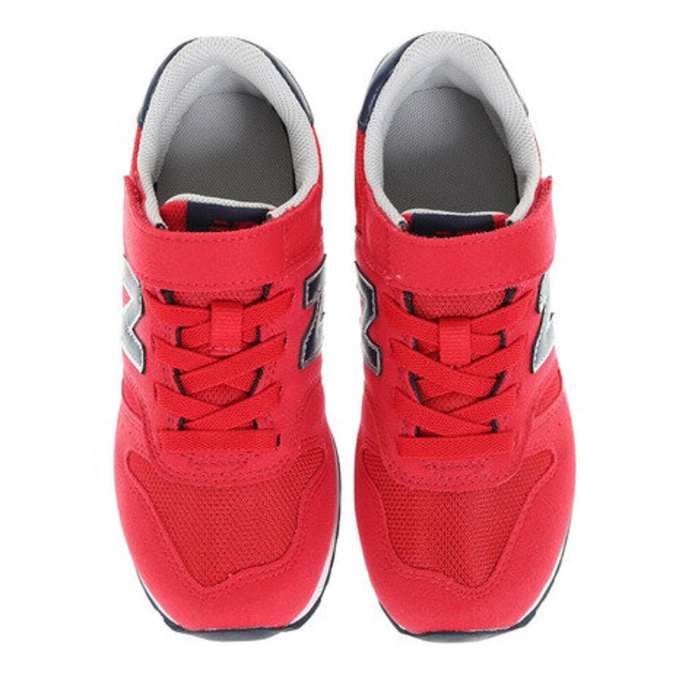 ニューバランス（new balance）（キッズ）YV373 レッド 赤 YV373JR2M ジュニア スニーカー スポーツシューズ カジュアル 子供靴 運動 マジックテープ