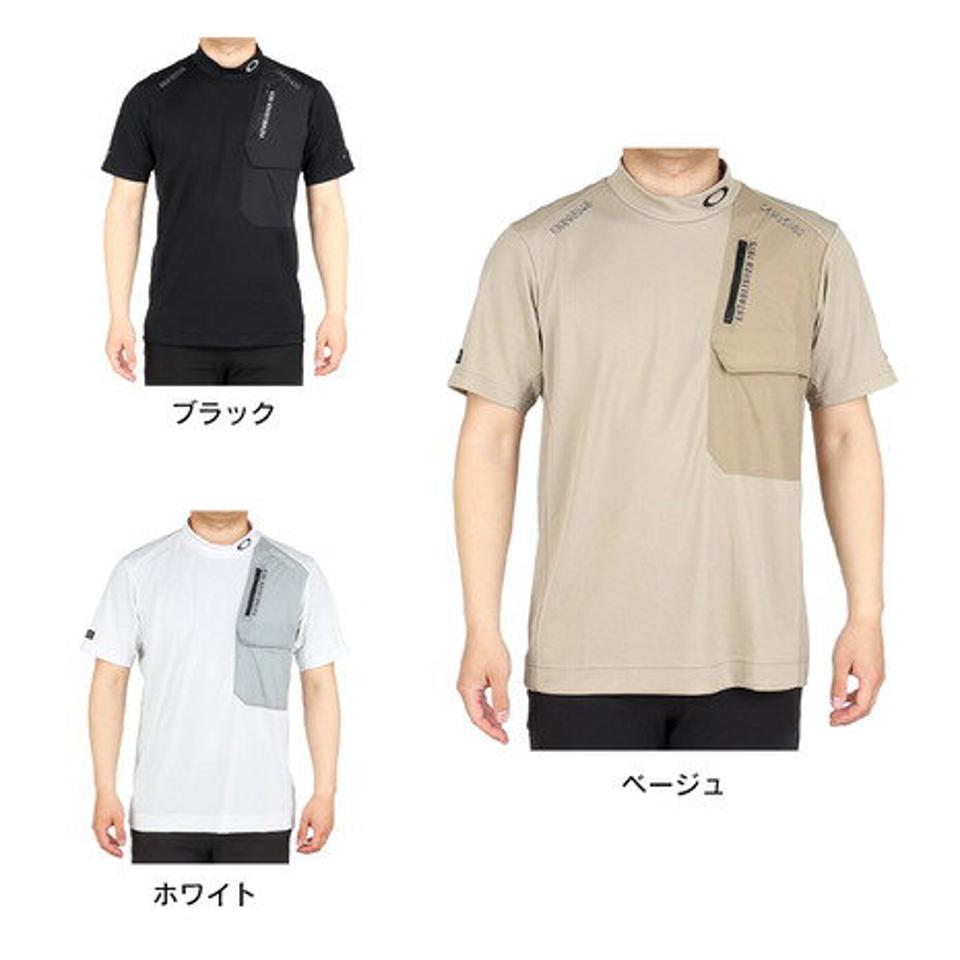 オークリー（OAKLEY）（メンズ） ゴルフウェア 吸汗速乾 ひんやり MIL モックネック半袖Tシャツ FOA404044