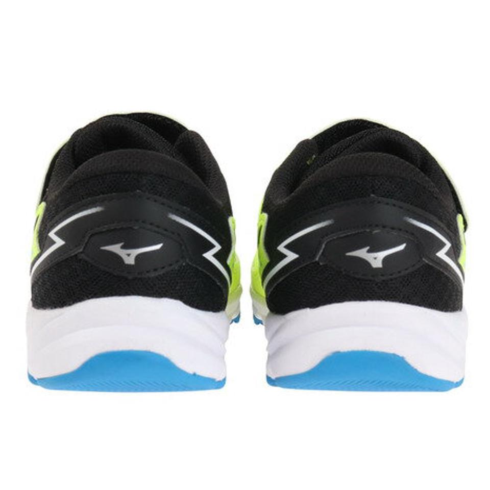 ミズノ（MIZUNO）（キッズ）ジュニア スニーカー マジックテープ イエロー ブラック K1GC224003 スピードスタッズ 3 ランニングシューズ