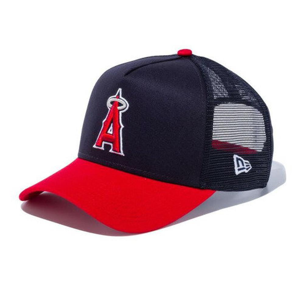 ニューエラ（NEW ERA）（メンズ、レディース）9FORTY A-Frame トラッカー ロサンゼルス・エンゼルス キャップ 12746920