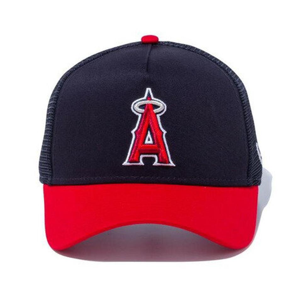 ニューエラ（NEW ERA）（メンズ、レディース）9FORTY A-Frame トラッカー ロサンゼルス・エンゼルス キャップ 12746920