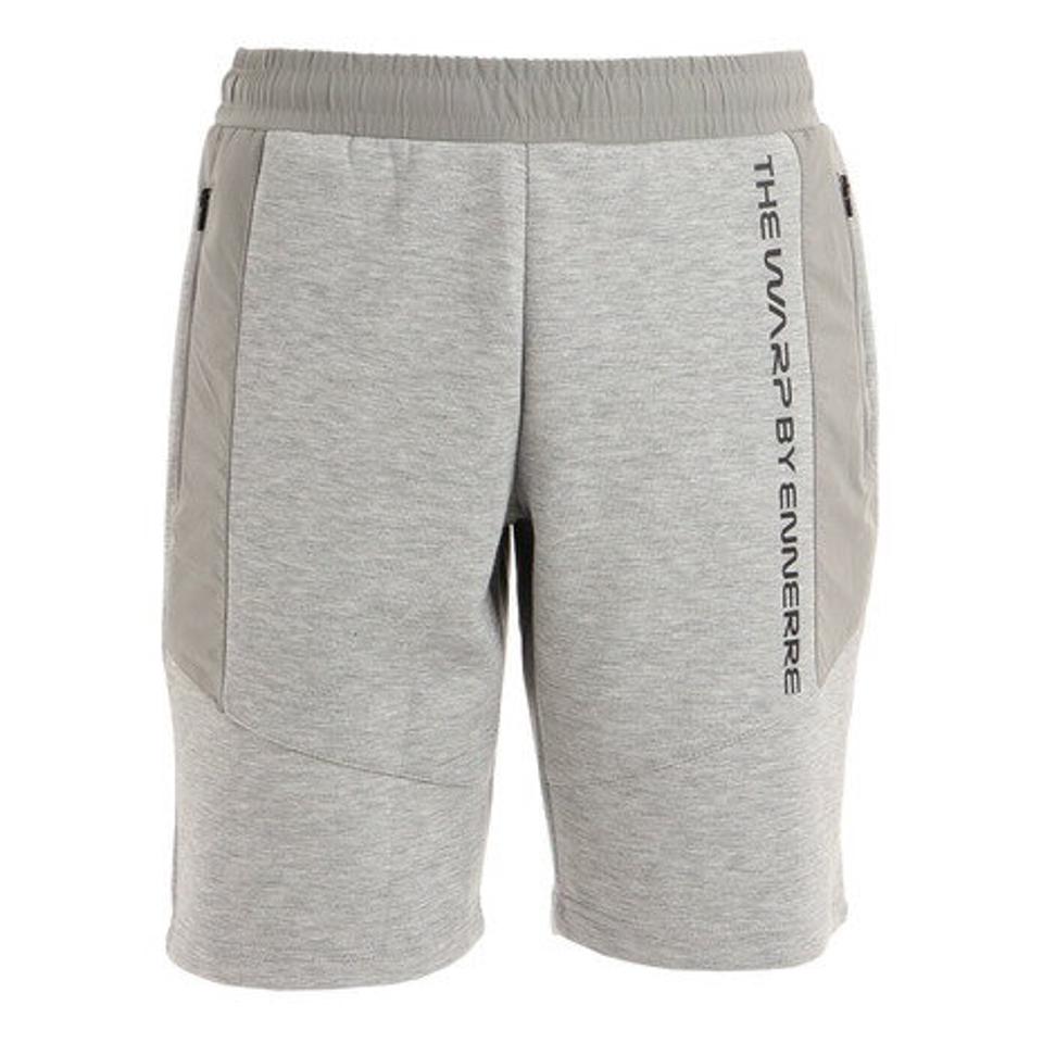 ザ・ワープ・バイ・エネーレ（The Warp By Ennerre）（メンズ）スペーサーニットドローコードショートパンツ WB3KJC23 GRY