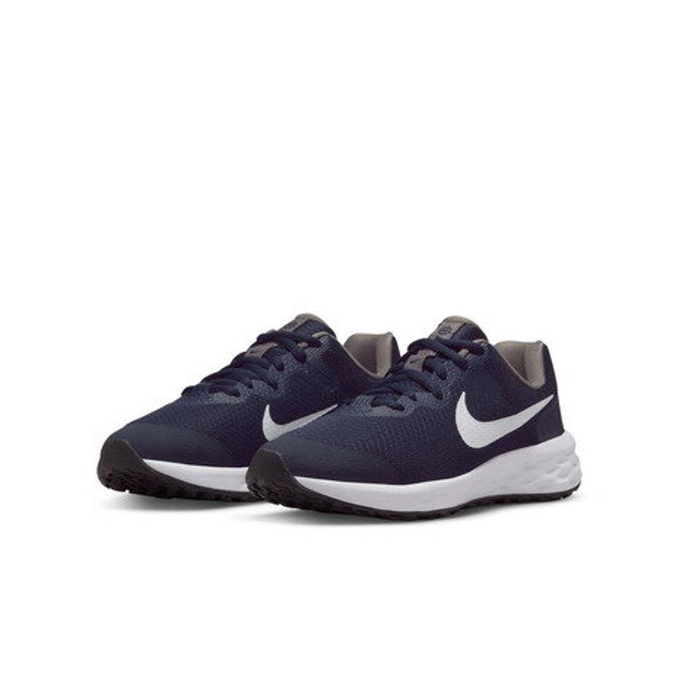 【11/5 24h限定 エントリー＆対象4店舗買い回りで最大P10倍！】ナイキ（NIKE）（キッズ）ジュニア ランニングシューズ DD1096-400 レボリューション 6 NN GS ブルー スニーカー
