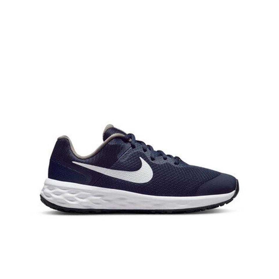【11/5 24h限定 エントリー＆対象4店舗買い回りで最大P10倍！】ナイキ（NIKE）（キッズ）ジュニア ランニングシューズ DD1096-400 レボリューション 6 NN GS ブルー スニーカー