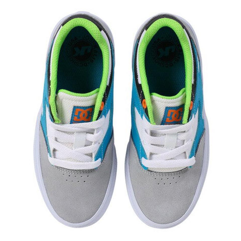 【7/17 9:59までエントリーでP5倍！】ディーシー・シュー（DC SHOE）（キッズ）ジュニアスニーカー ボーイズ ボーダーシューズ KS KALIS VULC 23SPDK231003XSWB