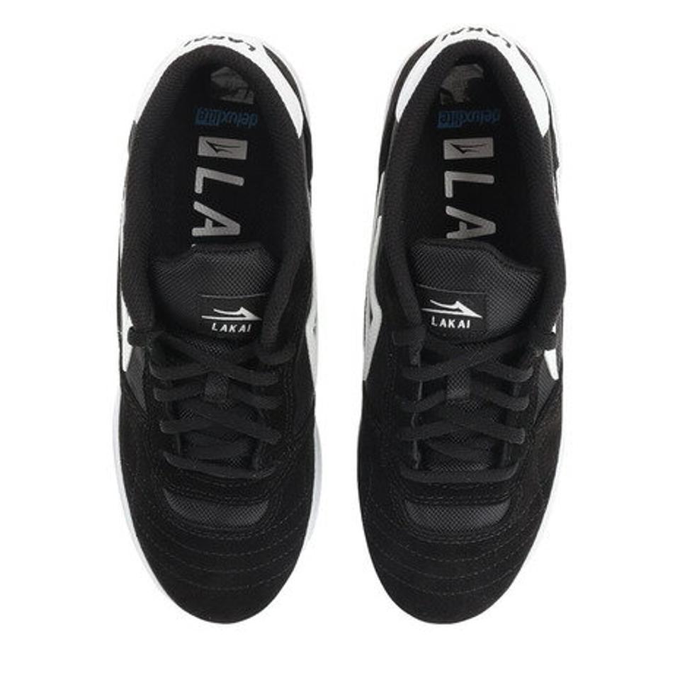 ラカイ（LAKAI）（メンズ）スニーカー ケンブリッジ CAMBRIDGE 黒 BLACK/WHITE SUEDE oslkclcbbkws ボーダーシューズ タウン カジュアル 日常履き 運動 靴