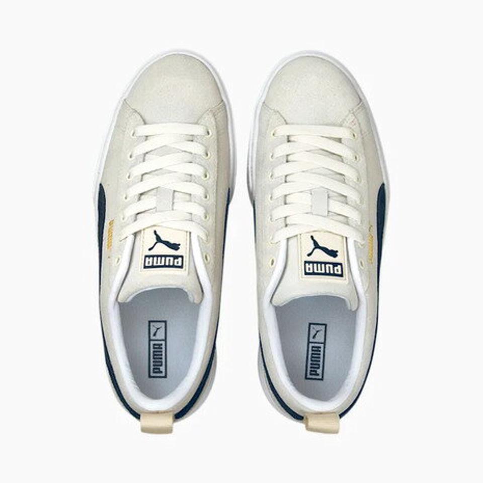 プーマ（PUMA）（レディース）スニーカー メイズ MAYZE ホワイト 38078402 スポーツシューズ タウン 厚底 シンプル 普段履き