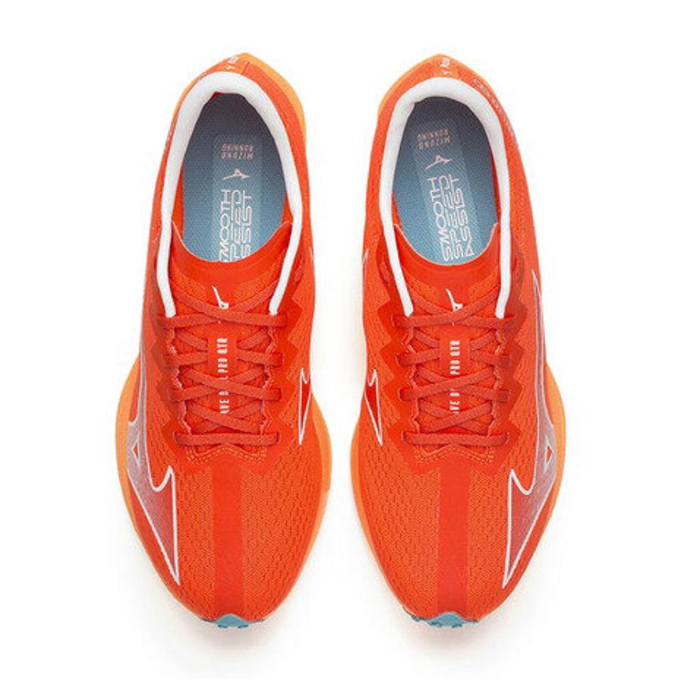 ミズノ（MIZUNO）（メンズ、レディース）ランニングシューズ ウエーブ デュエル プロ QTR WAVE DUEL PRO QTR オレンジ U1GD225020 スニーカー トレーニング