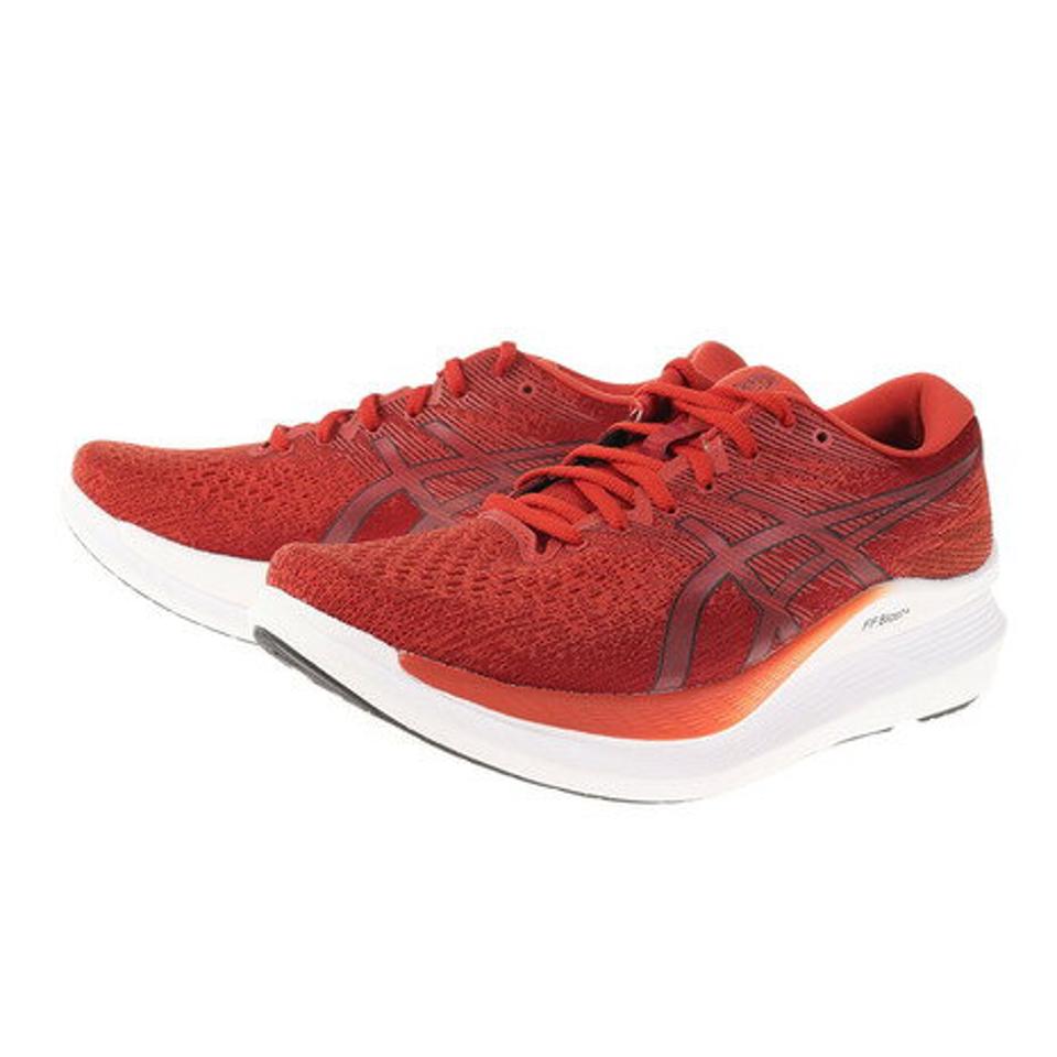 【4/10限定！エントリーで最大100％ポイントバック】アシックス（ASICS）（メンズ）ランニングシューズ グライドライド 3 レッド 1011B336.600 スニーカー トレーニング ジョギング ロード クッション