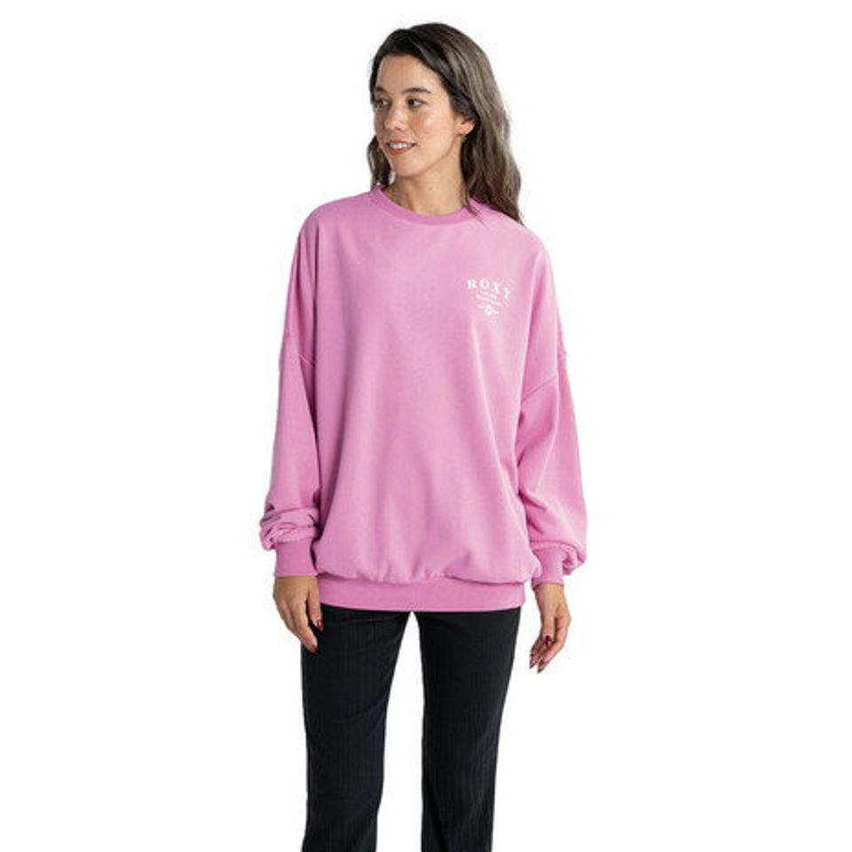 ロキシー（ROXY）（レディース）ON THE BEACH PO ミニ裏毛 トップ 23SPRPO231088PNK