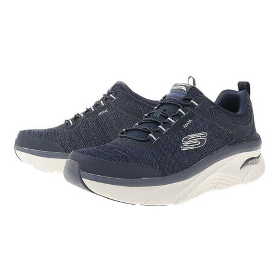 スケッチャーズ（SKECHERS）（メンズ）スニーカー アーチフィットデラックスグリーリー ARCH FIT DLUX GREELEY ネイビー 232503-NVY カジュアル シューズ
