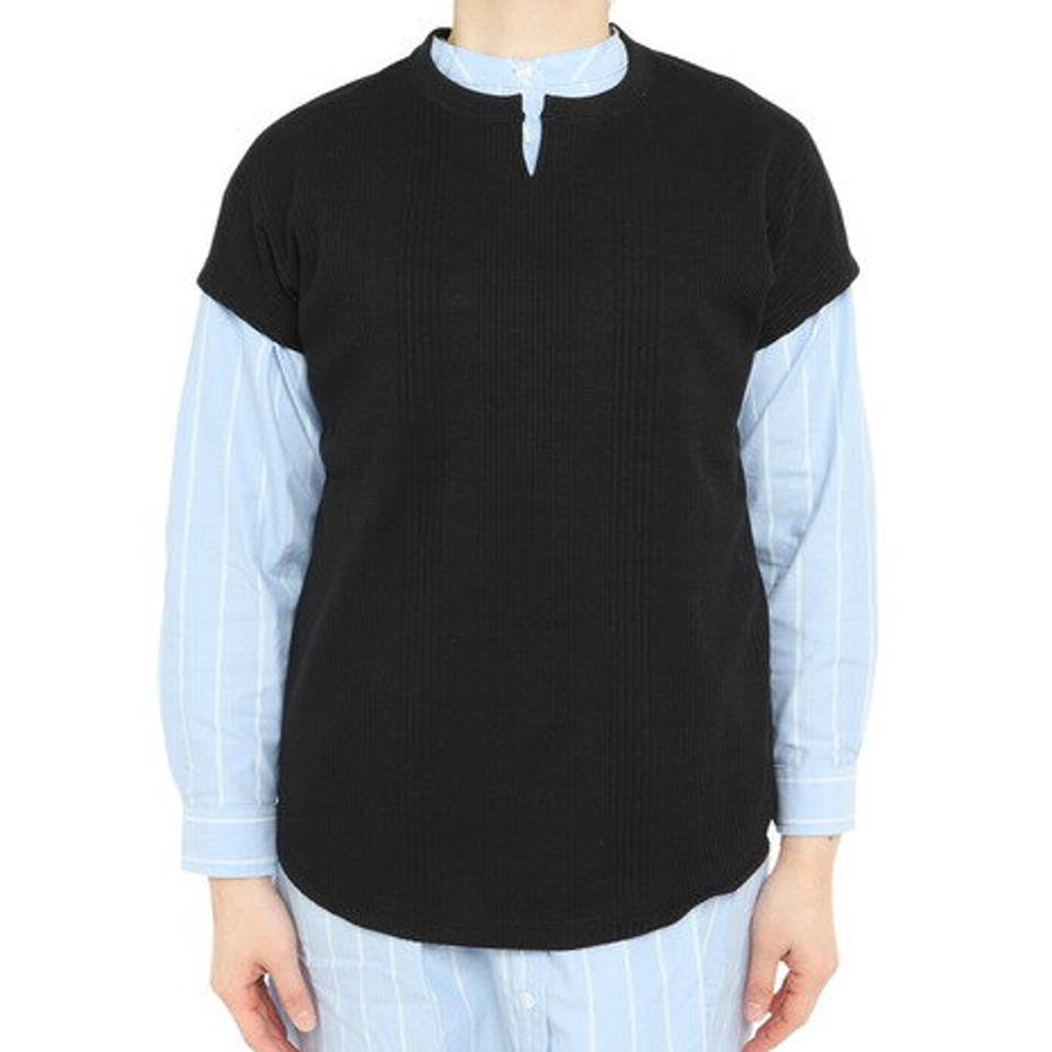 エルケクス（ELKEX）（レディース）半袖 ジャガード Tシャツ EKL3S11003