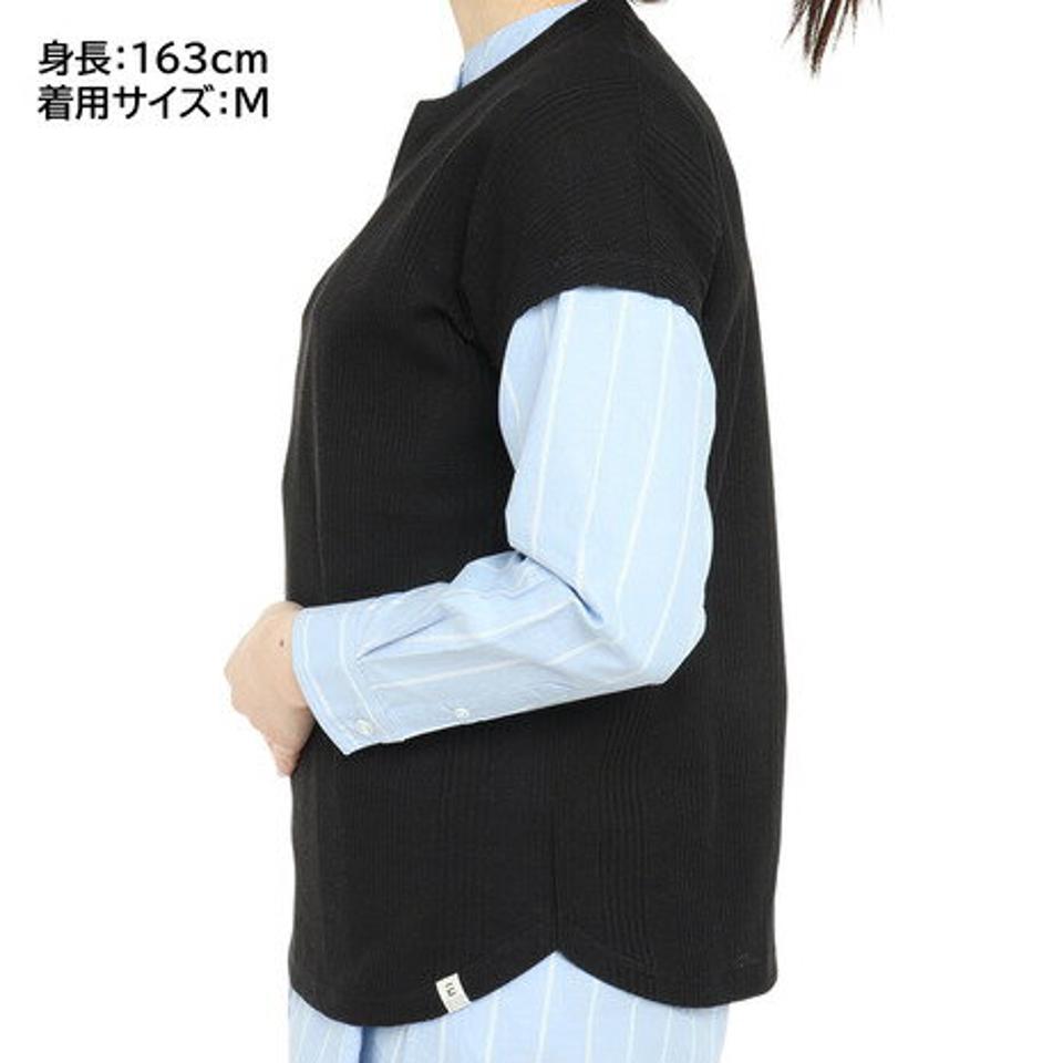 エルケクス（ELKEX）（レディース）半袖 ジャガード Tシャツ EKL3S11003