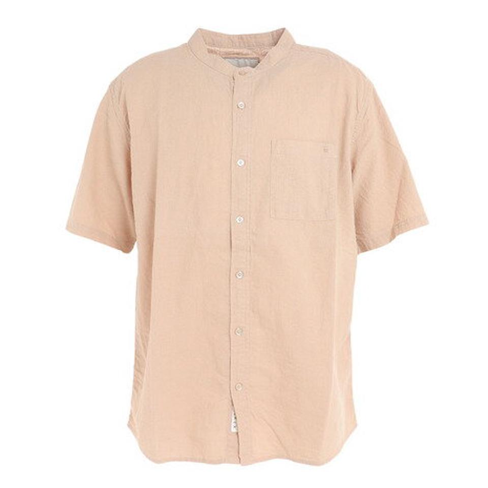 エルケクス（ELKEX）（メンズ）半袖Tシャツ メンズ CTN LNN STAND EKM3S10004 SBEG