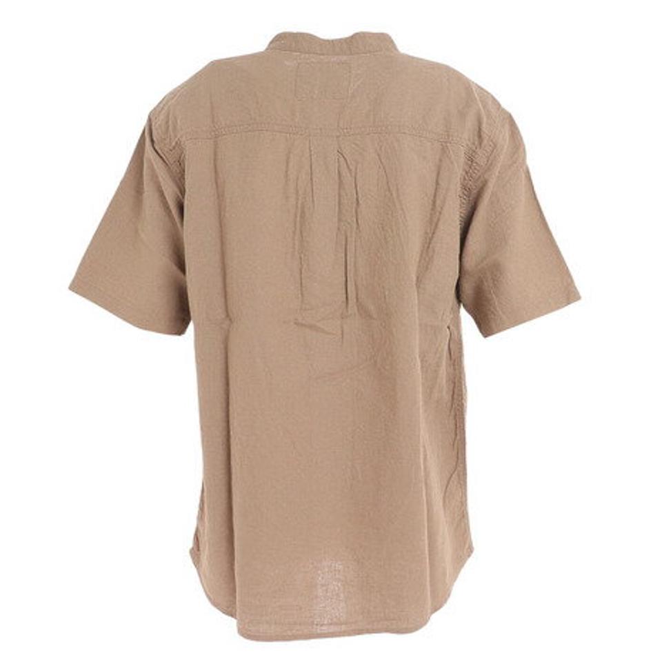 エルケクス（ELKEX）（メンズ）半袖Tシャツ メンズ CTN LNN STAND EKM3S10004 KHK