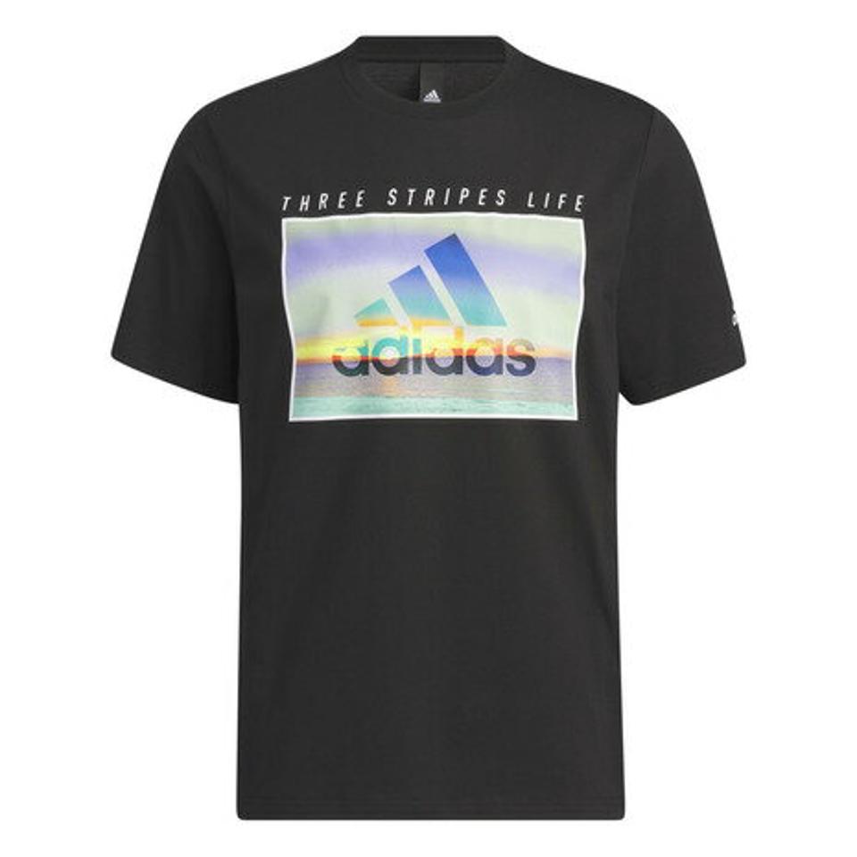 アディダス(adidas)(メンズ)オーシャン グラフィック レギュラーフィットTシャツ IJG10-IK4287