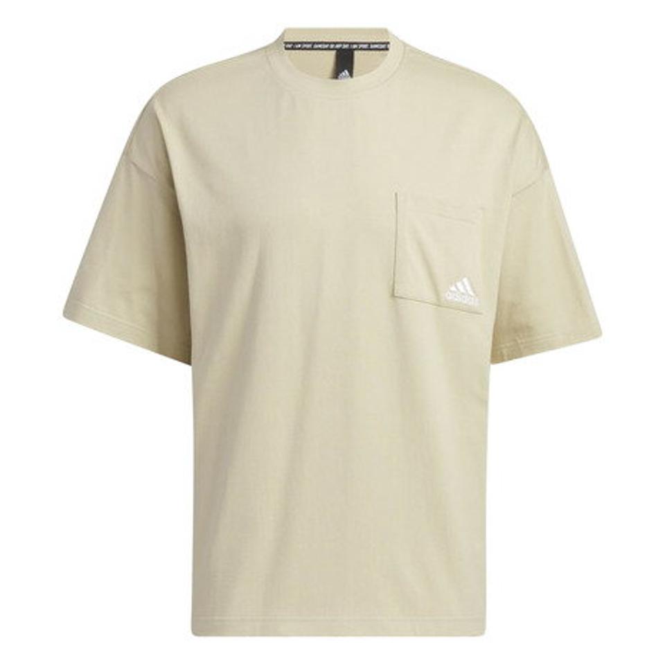 アディダス(adidas)(メンズ)半袖Tシャツ メンズ オーバーサイズ シルエット IJG09-IK4290