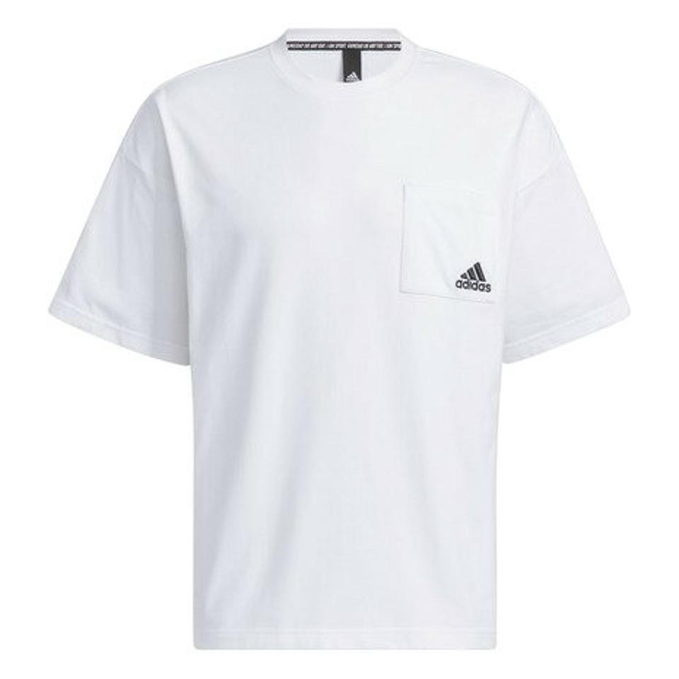 アディダス（adidas）（メンズ）オーバーサイズ シルエット ヘビーコットン ポケットTシャツ IJG09-IK4288