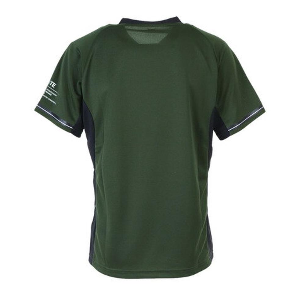 デサント（DESCENTE）（メンズ）バレーボールウェア 半袖プラクティスシャツ DVUUJA50 KH