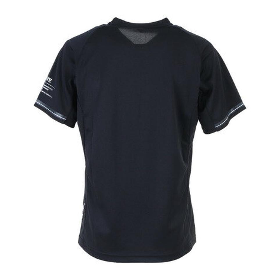 デサント（DESCENTE）（メンズ）バレーボールウェア 半袖プラクティスシャツ DVUUJA50 BK